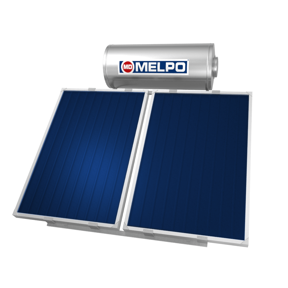 MELPO SOLAR MS200/3,0m² Ηλιακός Θερμοσίφωνας EXTRA GLASS 200lt